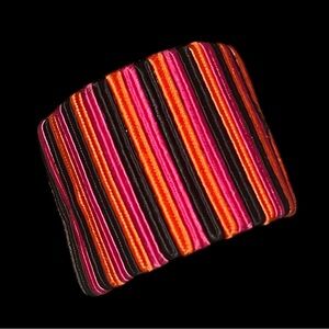 💖 Hand-Made in France DAVID Paris Silk Ribbon Barrette 💖